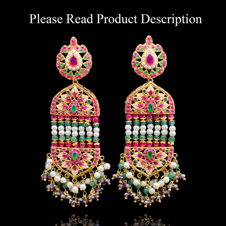 Custom Order - Yusha Earrings