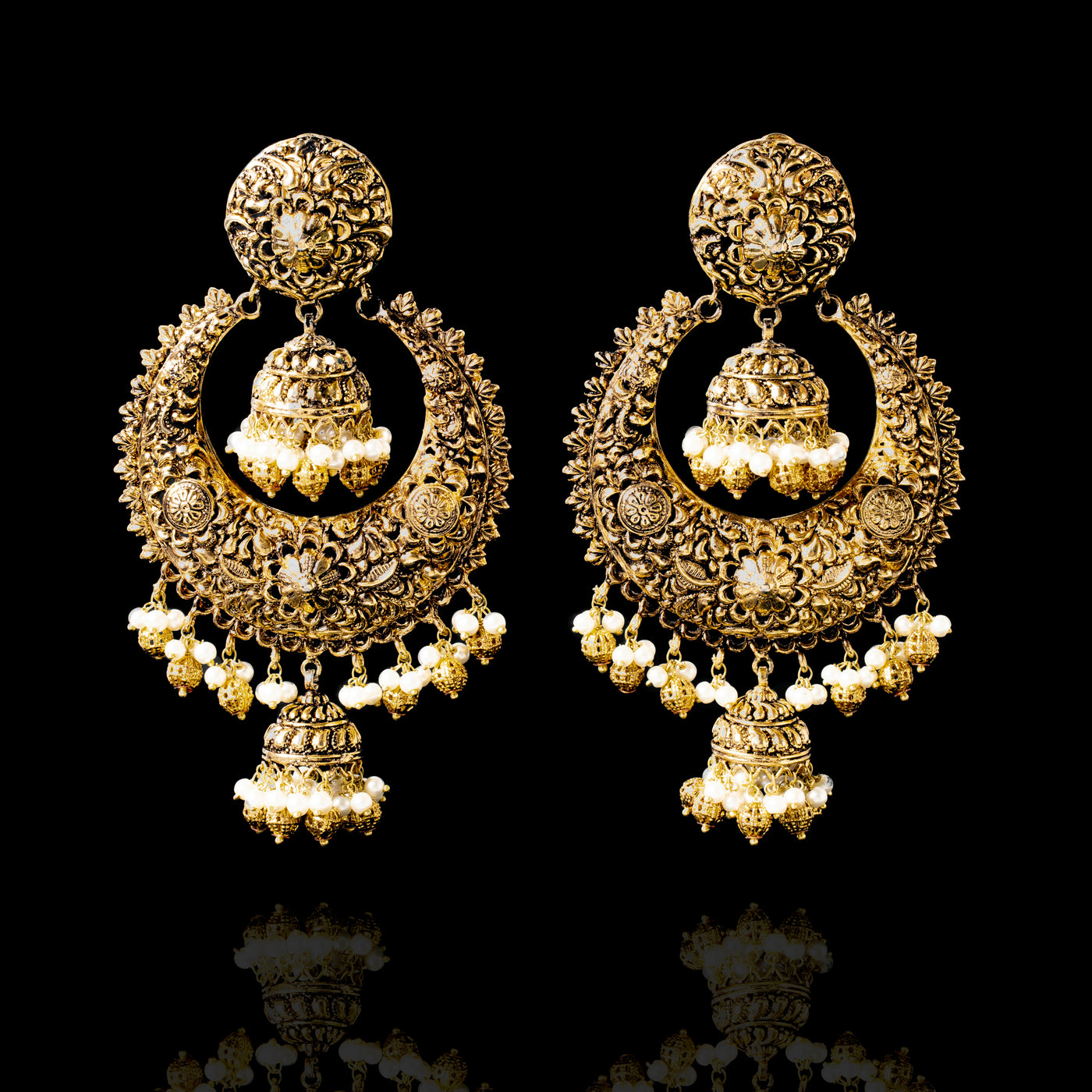 Kajal Earrings - Available in 2 Sizes