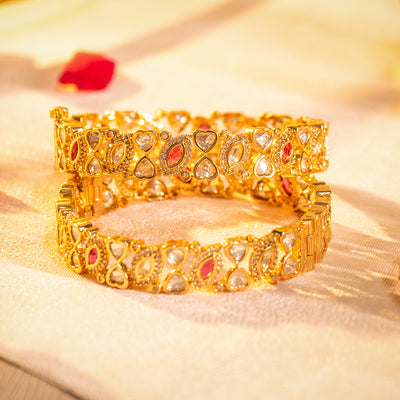 Lata Bangles - Available in 2 Colors