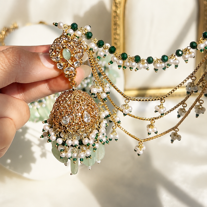 Mehtab Bridal Set Without Jhoomar