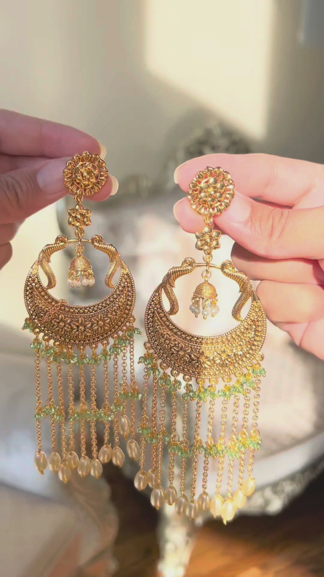 Ruhin Earrings - Available in 2 Options
