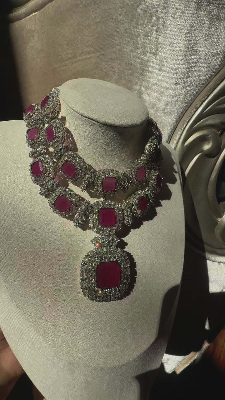 Parineeta Set - Ruby