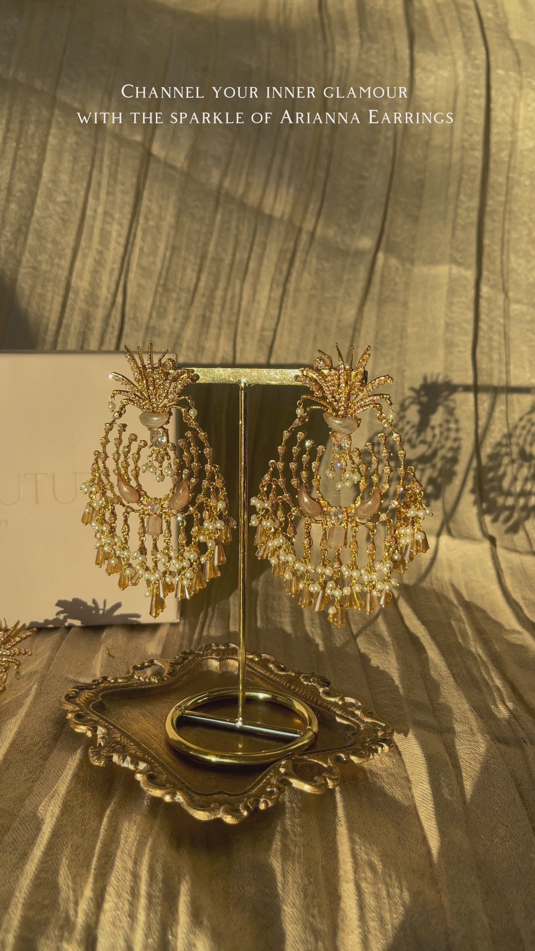 Ariana Earrings - White