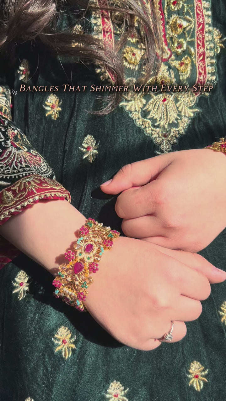 Aira Bangles - Available in 4 Sizes