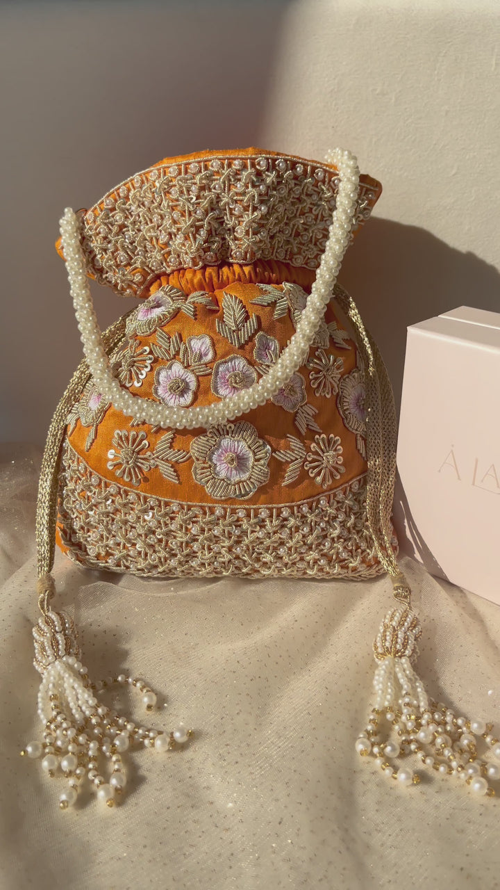 Damini Bag - Orange