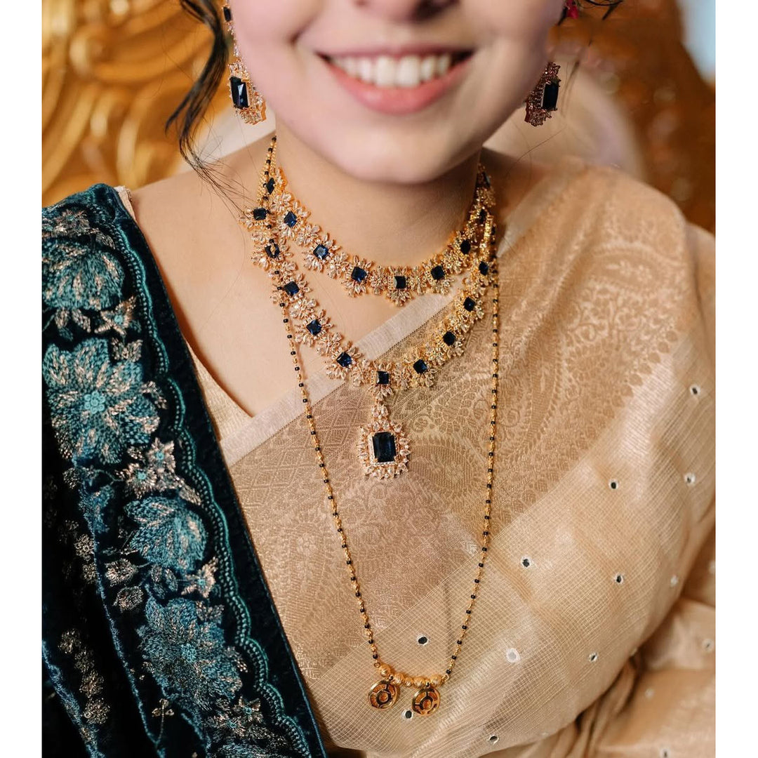 Veena Look - Sapphire