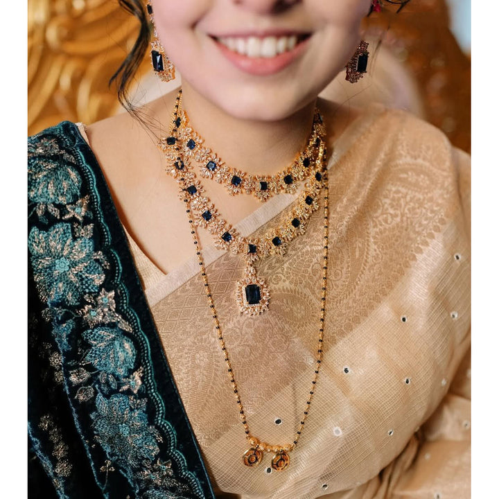 Veena Look - Sapphire