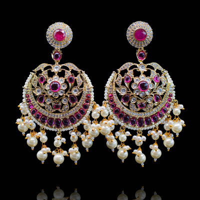 Shiza Set Ruby - Gold Plating