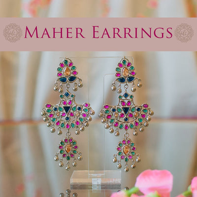 Maher Earrings - Available in 2 Options
