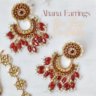 Ahana Earrings - Available in 2 Options