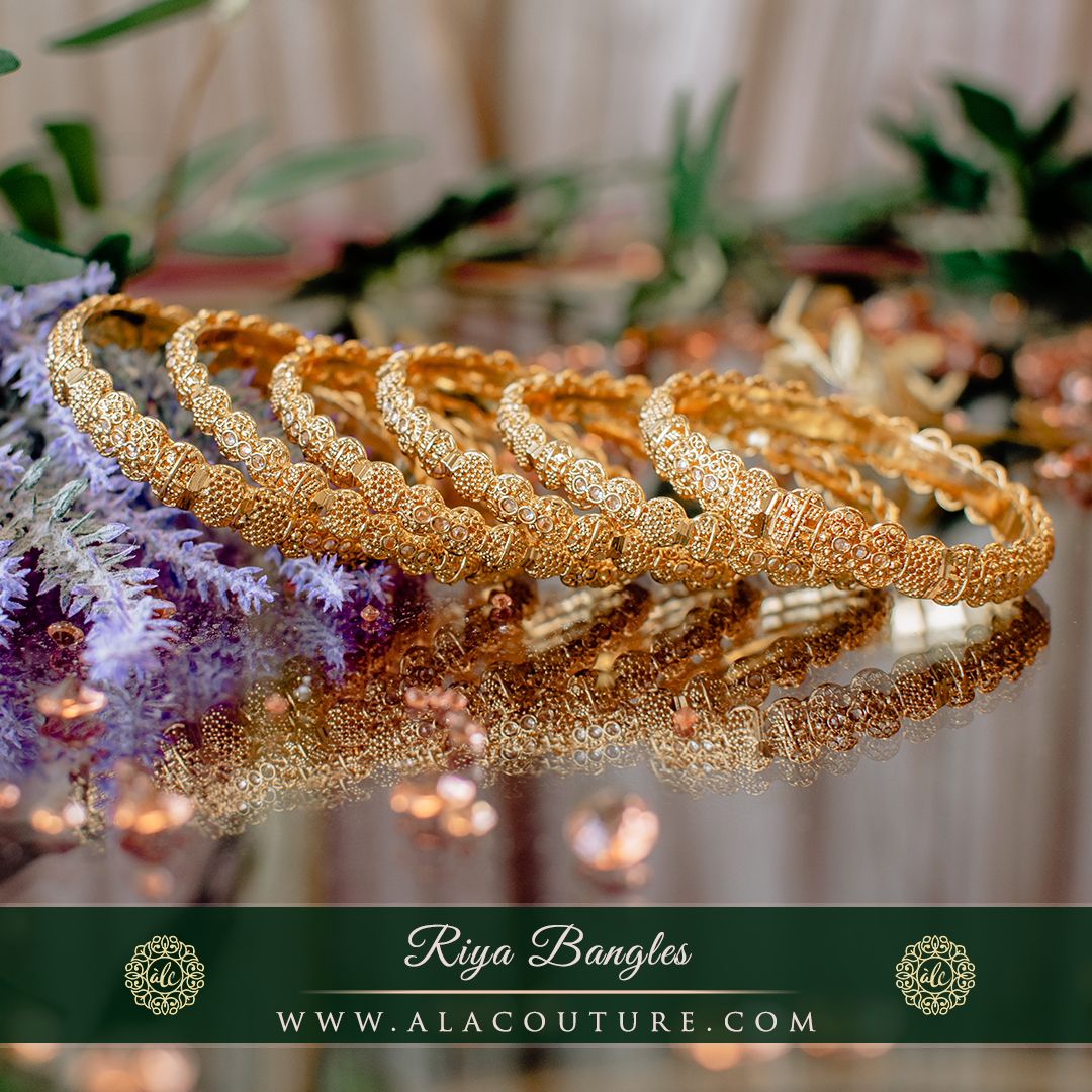 Riya Bangles - Gold