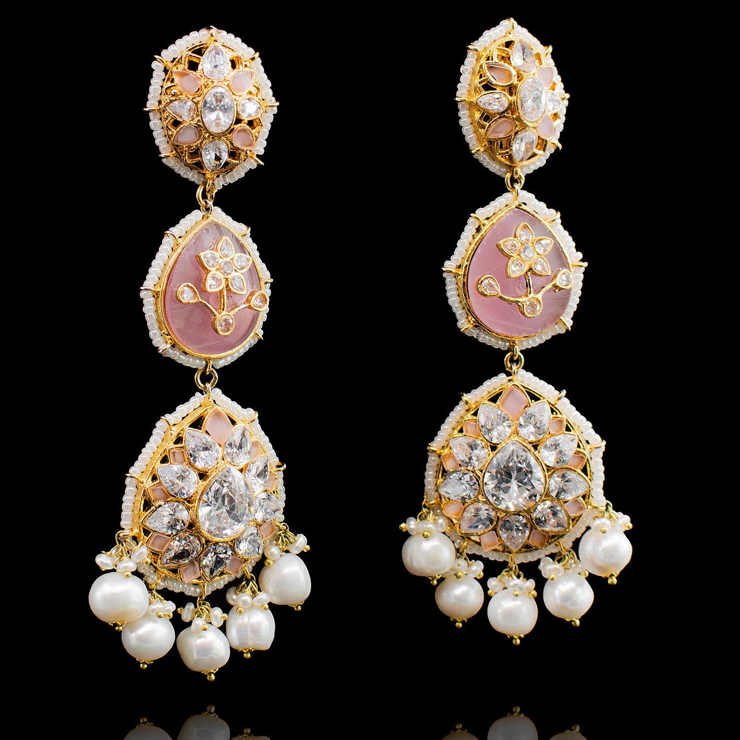 Malika Earrings - Available in 2 Options – á La Couture