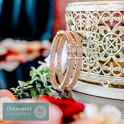 Abree Bangles - Mint Green