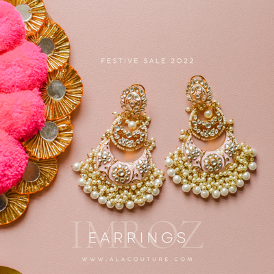 Imroz Earrings - Available in 3 Colors