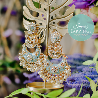 Imroz Earrings - Available in 3 Colors