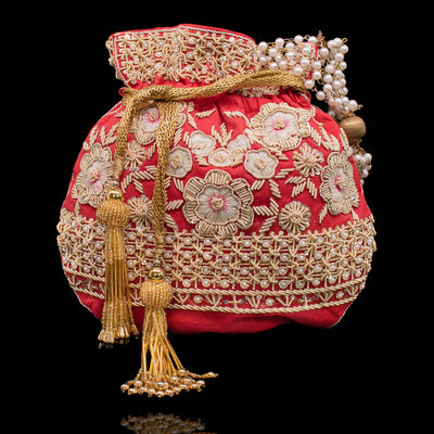 Damini Bag - Red
