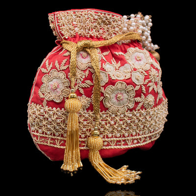 Damini Bag - Red