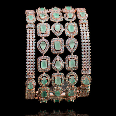 Eliah Bangles - Mint Green
