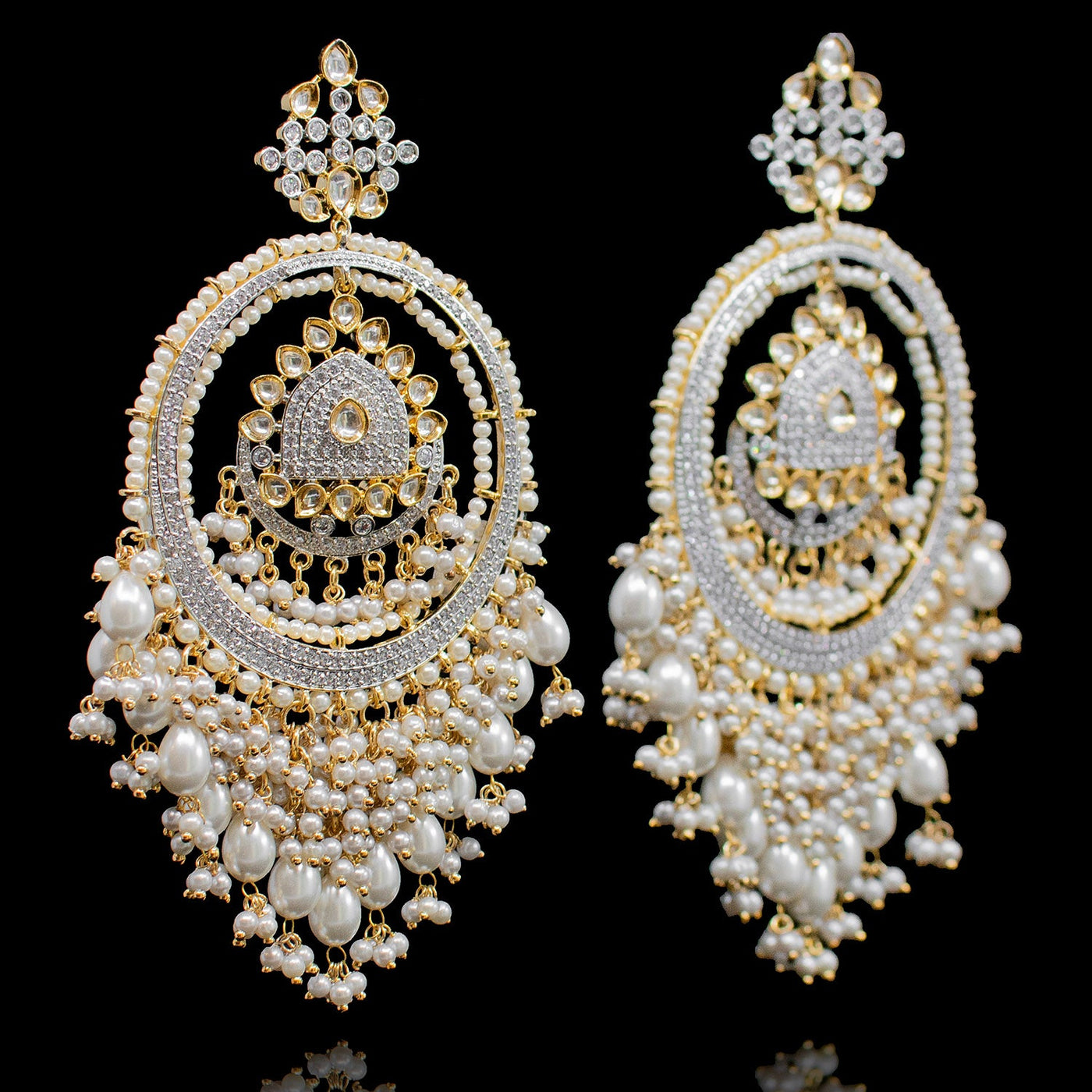 Feema Earrings - Pearl