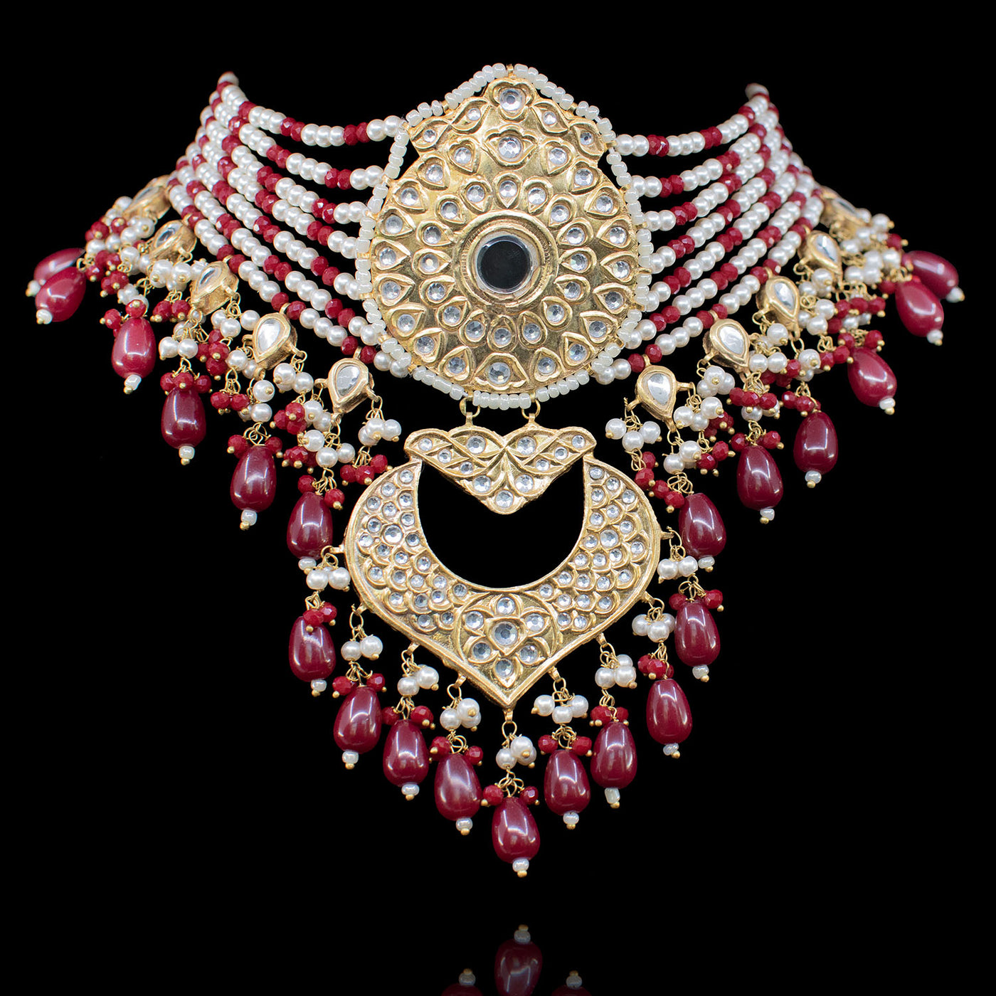 Hadiya Set - Ruby