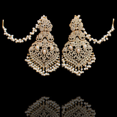 Alzena Earrings & Teekah Set