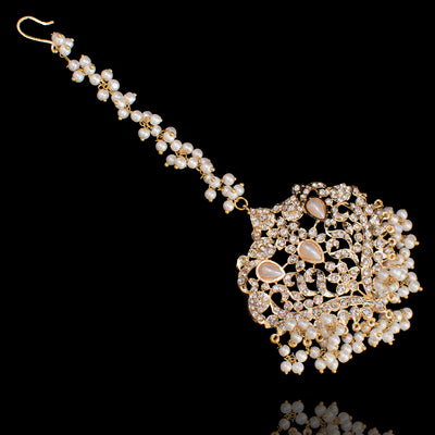 Alzena Earrings & Teekah Set