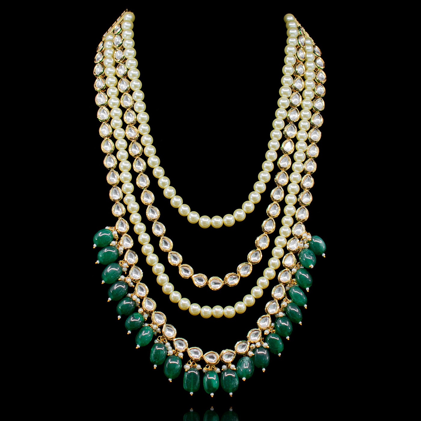 Radha Mala - Emerald