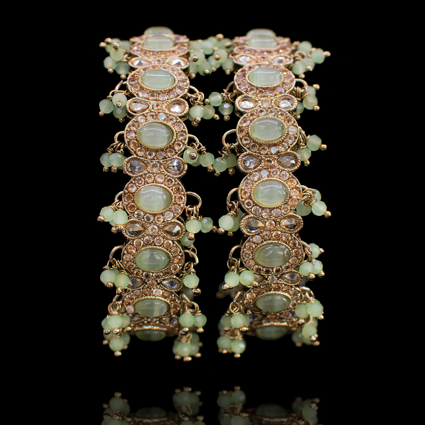 Neelam Bangles - Mint Green