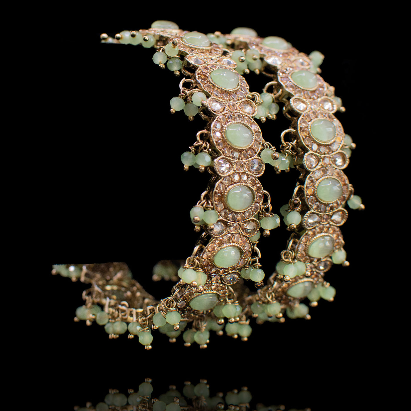Neelam Bangles - Mint Green