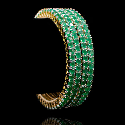 Nirali Bangles - Emerald