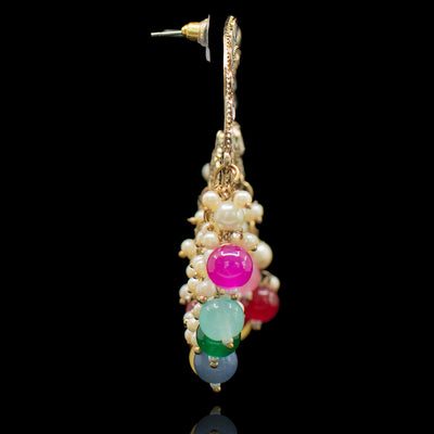 Rumaisa Earrings - Multicolor