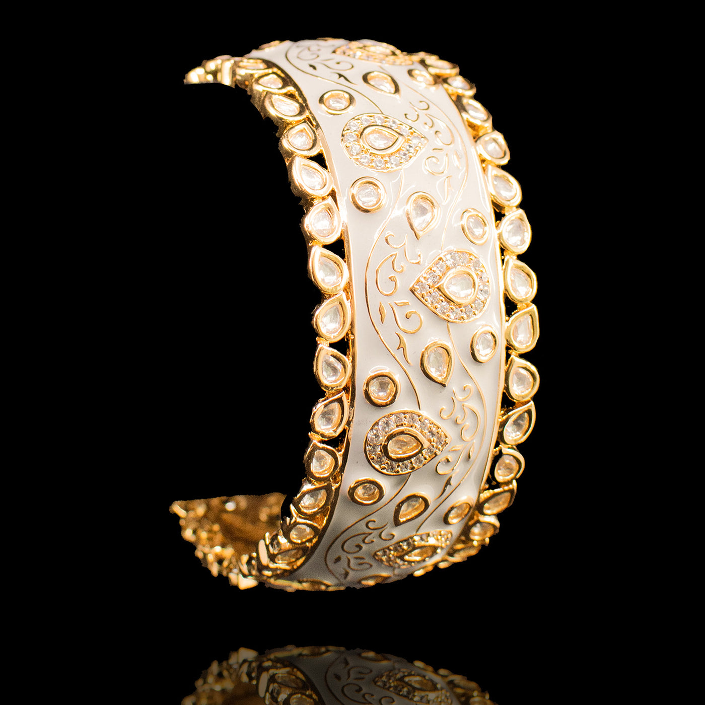 Husna Bangle - Ivory