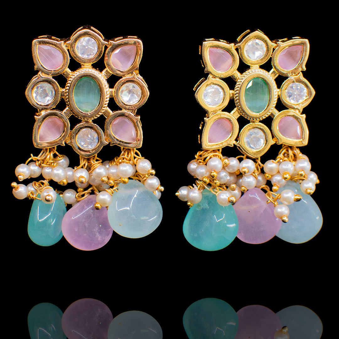 Arshiya Set - Mint & Pink