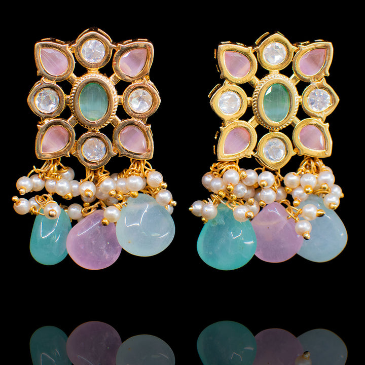 Arshiya Set - Mint & Pink