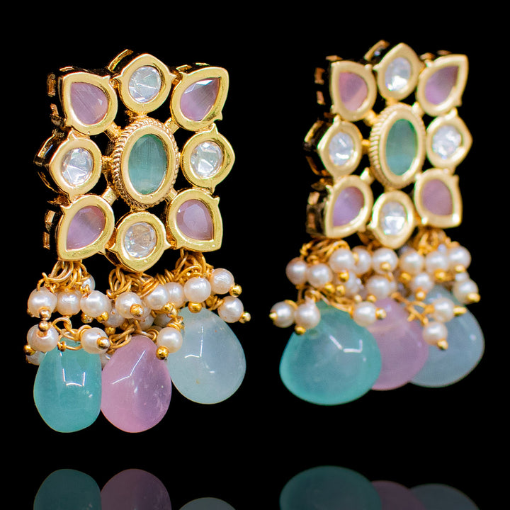 Arshiya Set - Mint & Pink