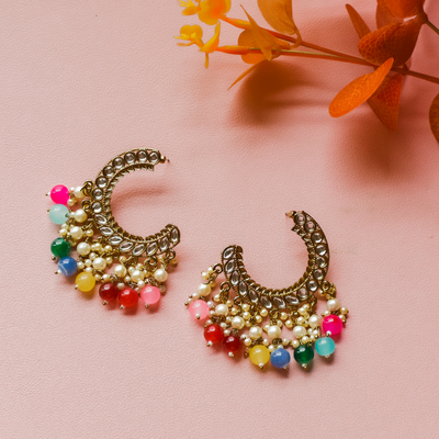 Rumaisa Earrings - Multicolor