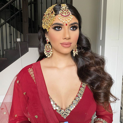 Shiza Set Ruby - Gold Plating