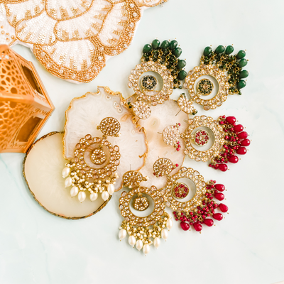 Sia Earrings - Pearl