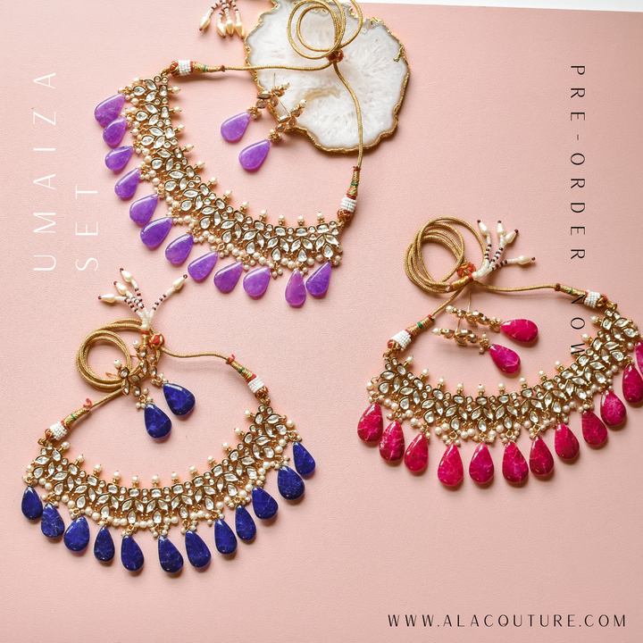 Umaiza Set - Available in 3 Colors