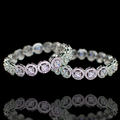 Zaha Bangles - Available in 2 Plating Options