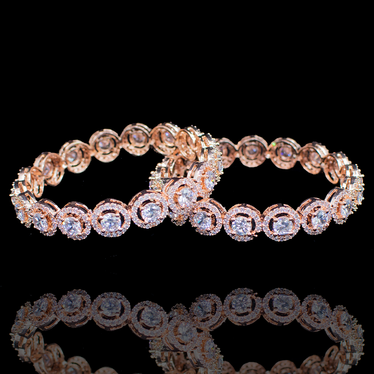Zaha Bangles - Available in 2 Plating Options