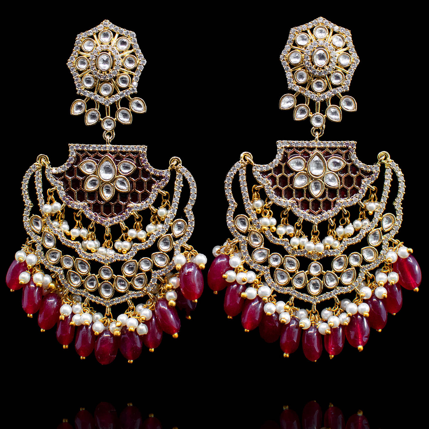 Tanu Earrings - Ferozi