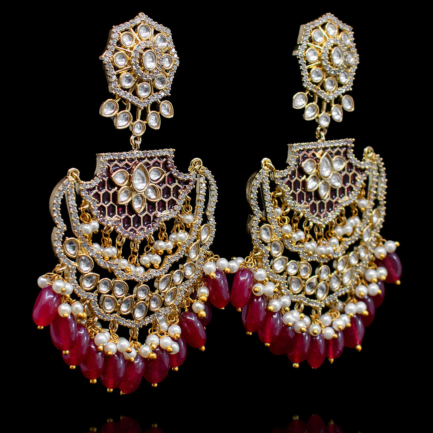 Tanu Earrings - Ferozi