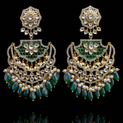 Tanu Earrings - Ferozi