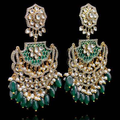 Tanu Earrings - Ferozi